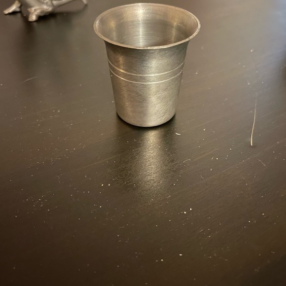 Vintage Pewter German Shot glasses with The Devil - Picture 11 of 13